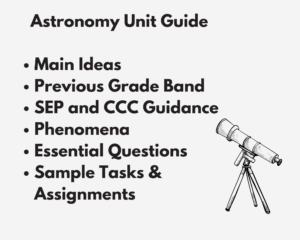 Link to Google Doc Astronomy Unit Guide